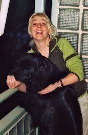 mi tía Verónica y su perra Nusa ( Barcelona)