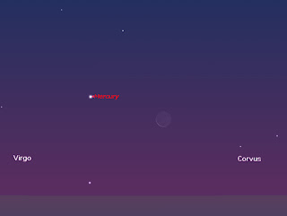 Mercury on 27 October