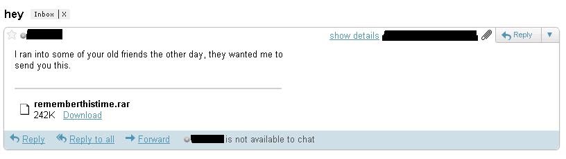 "rememberthistime" New Malware In The Wild