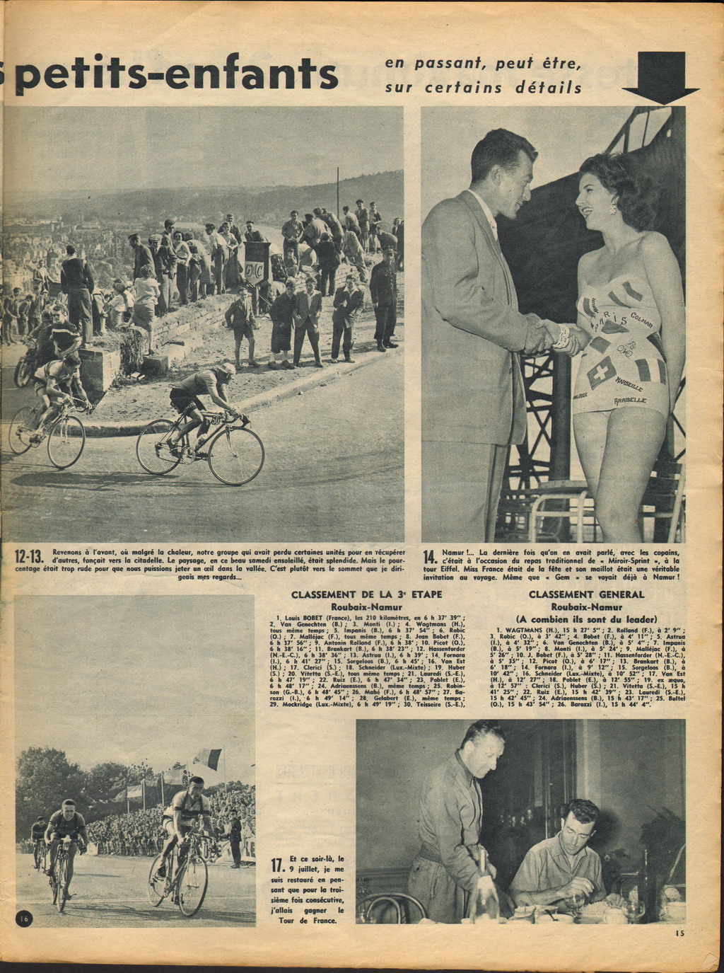 Cycling Passions 42nd Tour de France 1955