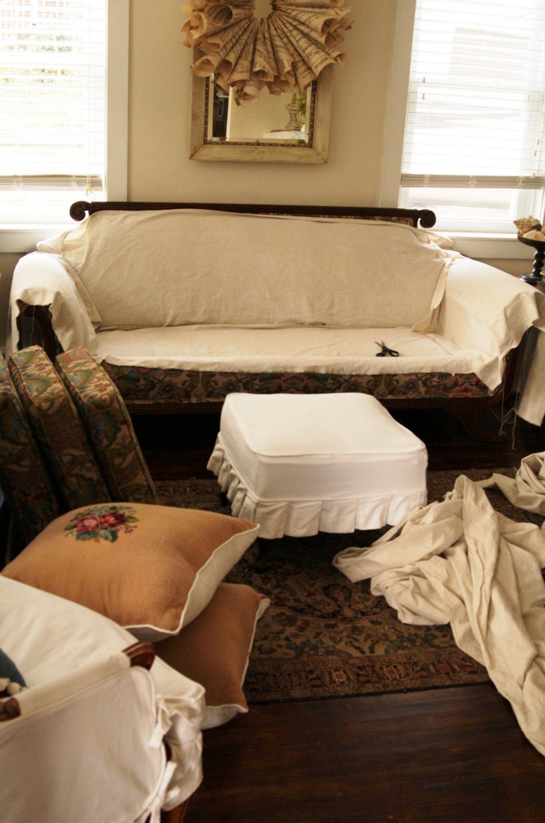 Sofa Transformation Miss Mustard Seed