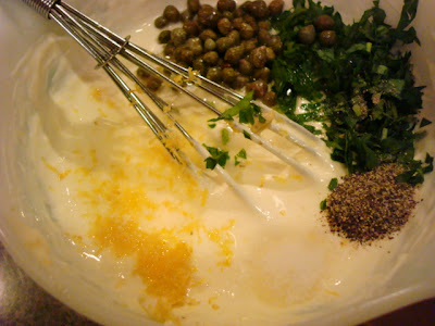 Pork Milanese with a Creamy