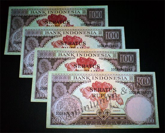 Rp 100 tahun 1959