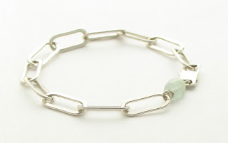 aquamarine and sterling silver