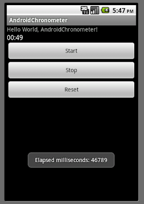 Chronometer.OnChronometerTickListener() Chronometer.OnChronometerTickListener()