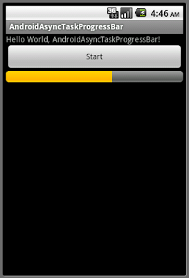 ProgressBar running in AsyncTask ProgressBar running in AsyncTask