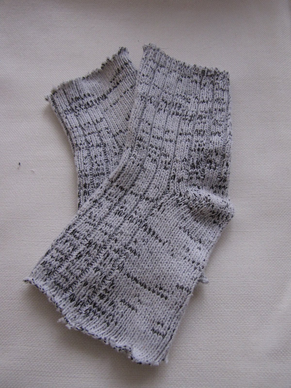 Little Treasures Transform socks into warmers