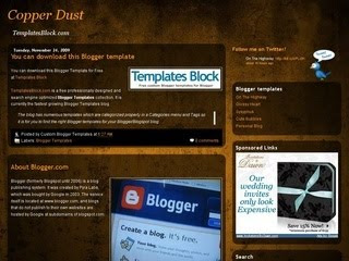 Copper+Dust Download Best Template Premium Blogger