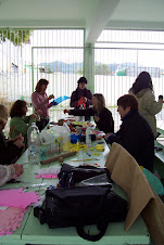 Oficina de Brinquedos Pedagógicos 1 com as  Profs do Hercílio Deeke