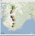 Kart senaste 7 dagerne