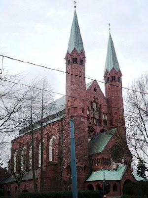 St. Nikolaus Catholic Church in Essen-Stoppenberg photograph of the St. Nikolaus Catholic Church in Essen-Stoppenberg, Germany