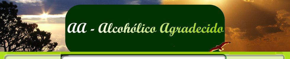 AA - Alcoholico Agradecido