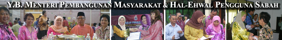 Y.B. Menteri Pembangunan Masyarakat dan Hal-Ehwal Pengguna Negeri Sabah