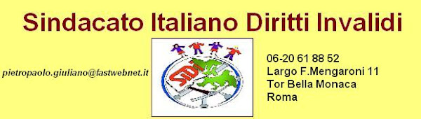 SIDI sindacato italiano diritti invalidi