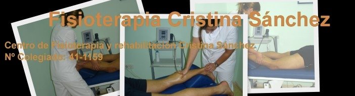 Fisioterapia Cristina Sanchez