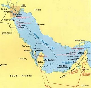 in the Arabian Sea.
