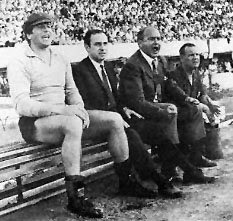 Antonio Roma y Alfredo Di Stéfano en Boca