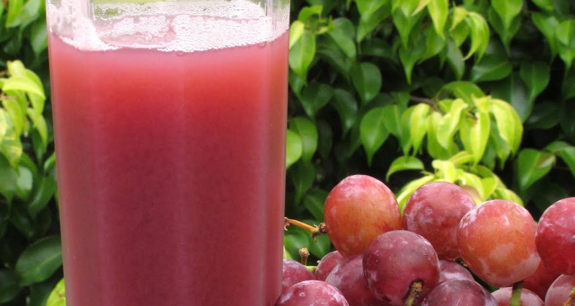 Fresh grape juice recipe