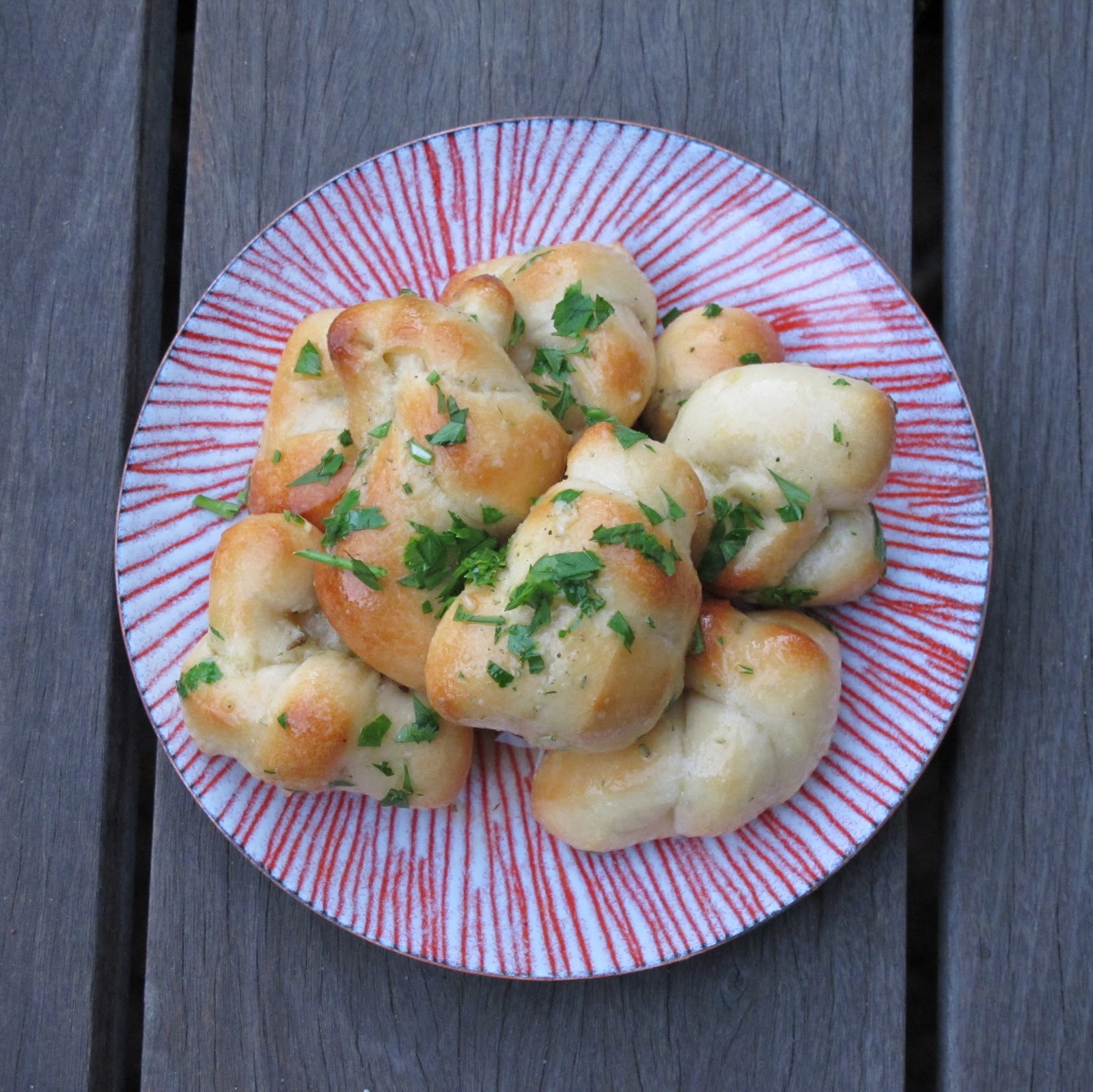 Garlic knots, the ultimate comfort food