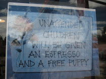 sign in a shop in Manitou Springs