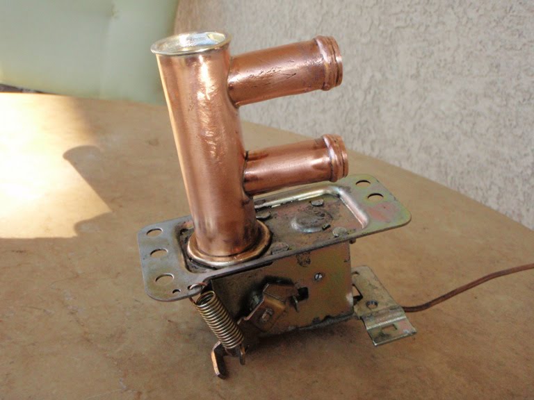 1971 Volvo 1800E Restoration Heater Control Valve & Heater Fan Motor