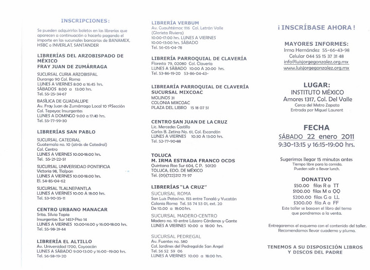 Mayores Informes