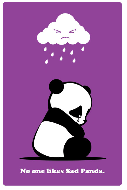 Sad Panda Costume
