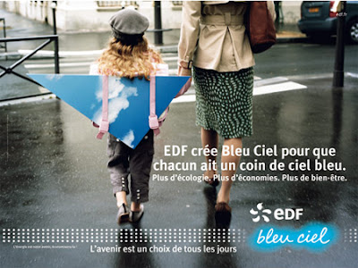 Pub EDF Bleu Ciel