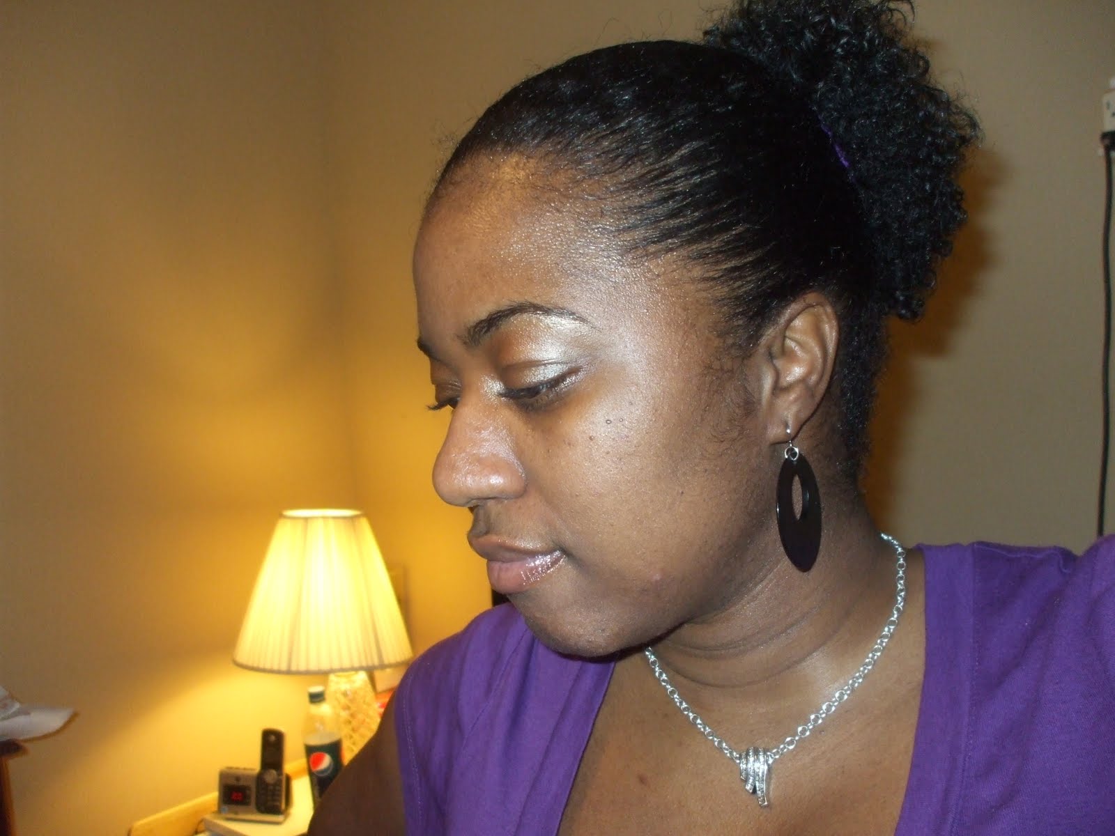 Twisted Pullback Hairstyle