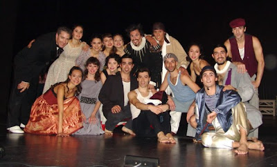 elenco de azares del Quijote y Gardel