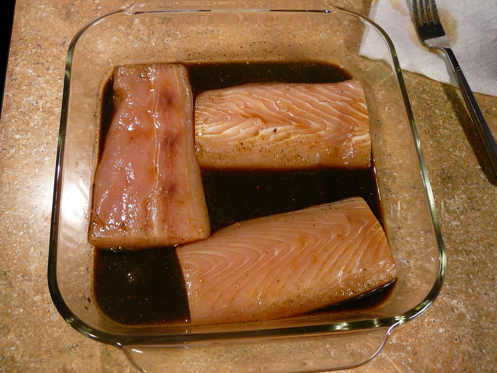 Bentobloggy PonzuCilantro Marinated Mahi Mahi