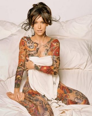 Samurai+girl+tattoo