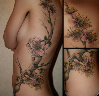 New Bloom and Shine With Colors of Flower Tattoo Designs