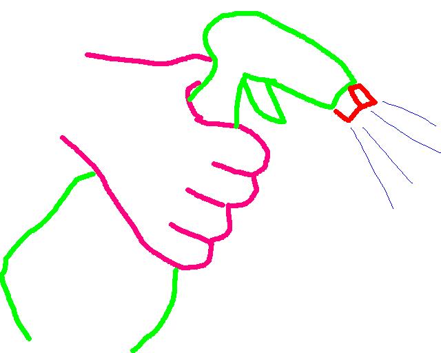 Cartoon Spray Bottle