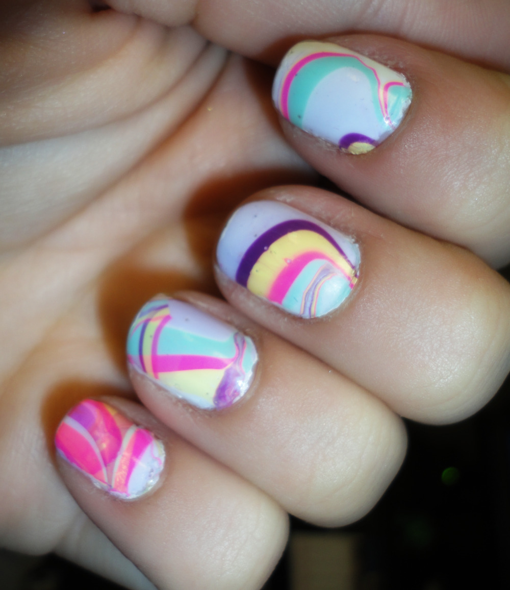 Marble Nails DIY Marble Nails DIY