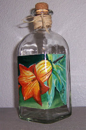 Botellas de cristal decoradas