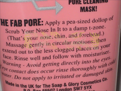 Soap+%26+Glory+Scrub+Your+Nose+In+It+5 Soap+%26+Glory+Scrub+Your+Nose+In+It+5