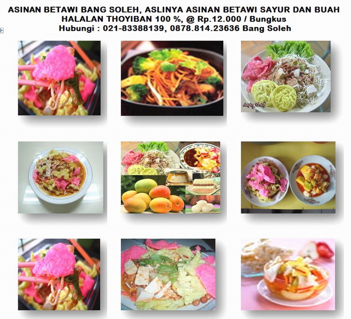 Asinan Betawi