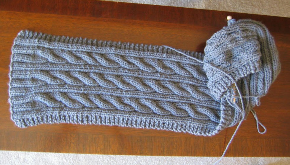 Southern Fried Knittin' Irish Hiking Scarves and Hat