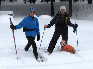 snowshoers