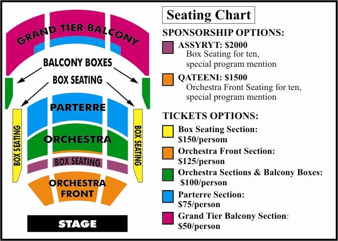 Gallo Center For The Arts Seating Chart