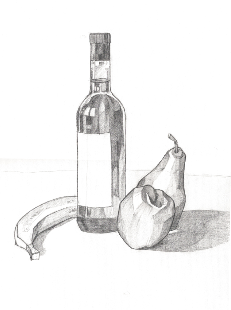 Bodegon de frutas para dibujar - Imagui