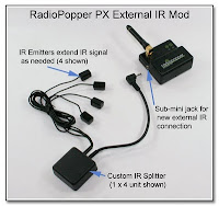 CP1101: RadioPopper PX External IR Mod & IR Splitter