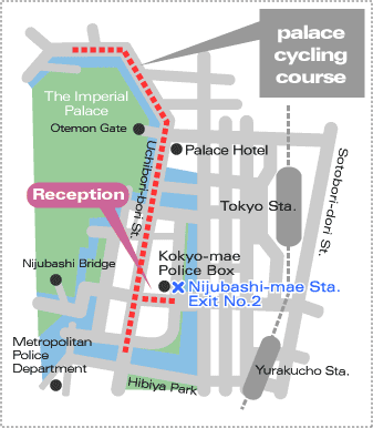 Imperial Palace Cycling Route