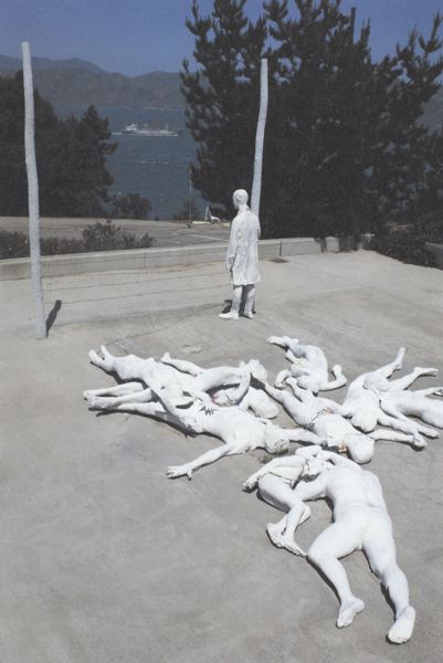 peach/apple medley: ARTIST NO.1 GEORGE SEGAL
