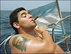 Diego Armando Maradona became