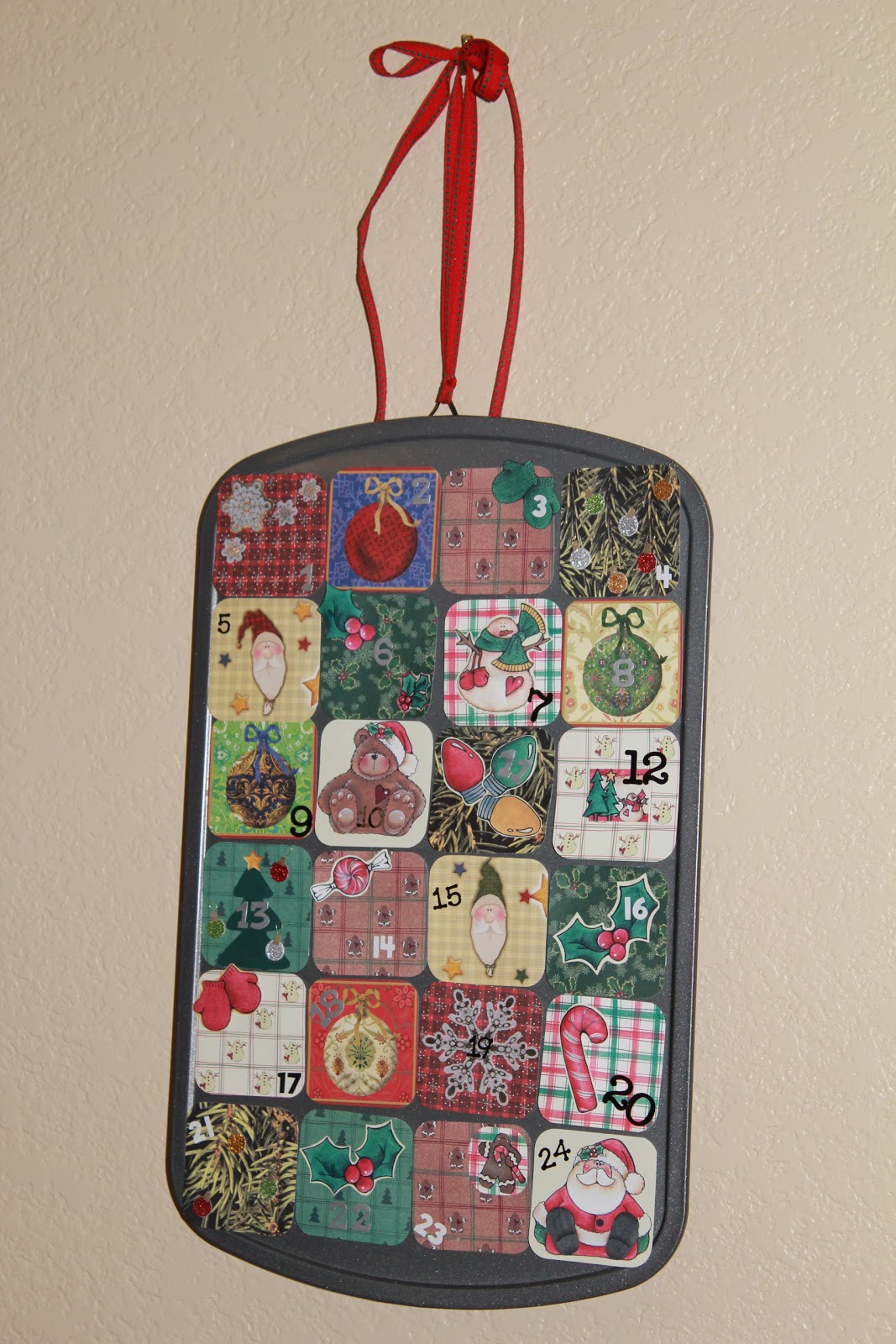 Muffin Tin Advent Calendar