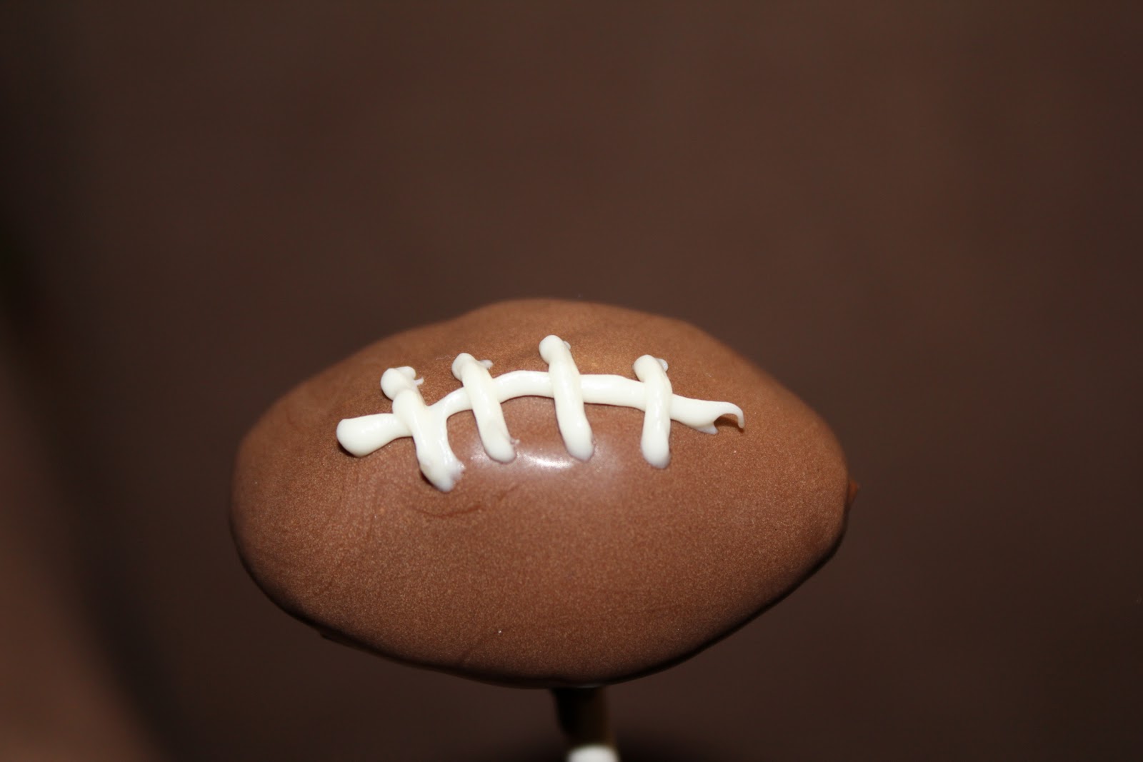 Football Cake Pops