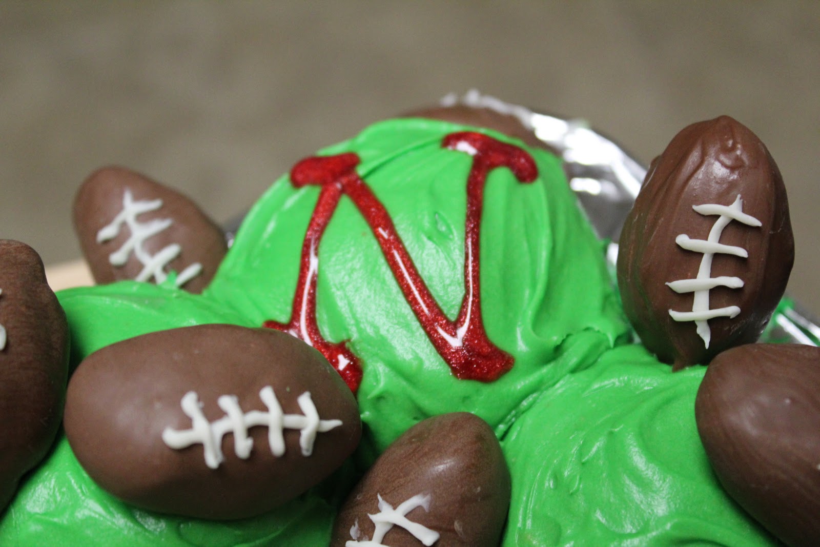 Football Cake Pops
