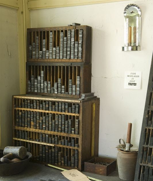 Genesee Country Village & Museum 19th Century Printing Press in the